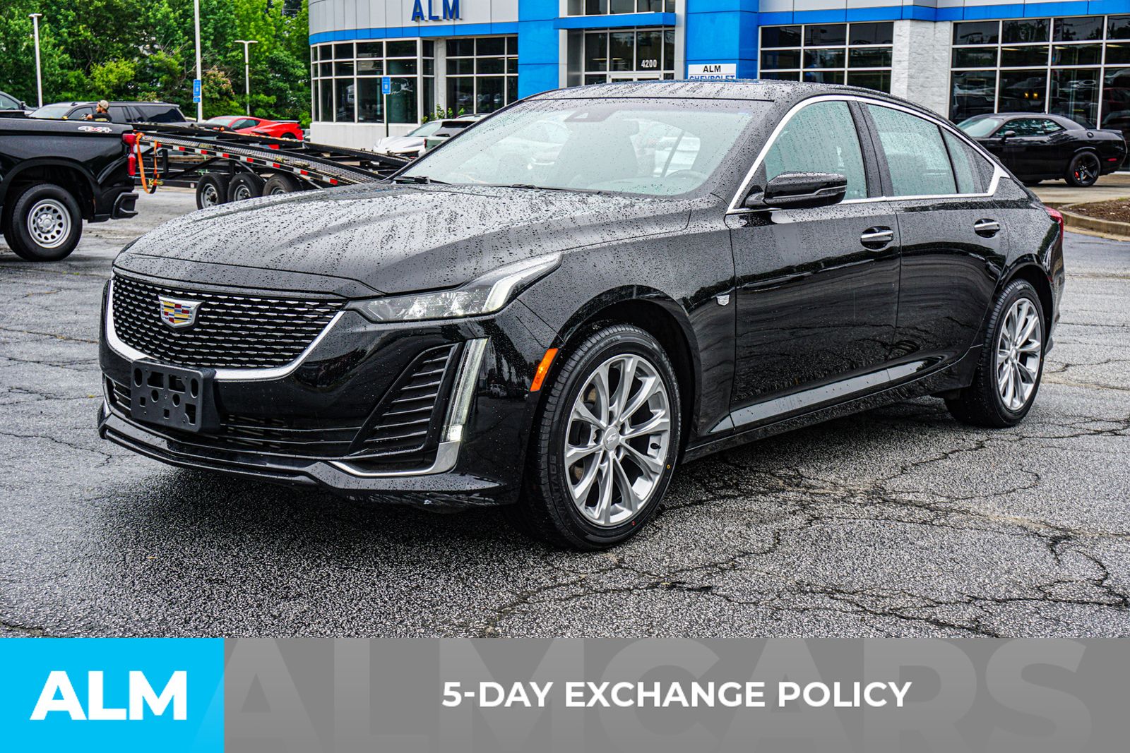 Used 2021 Black Cadillac Premium Luxury image 5