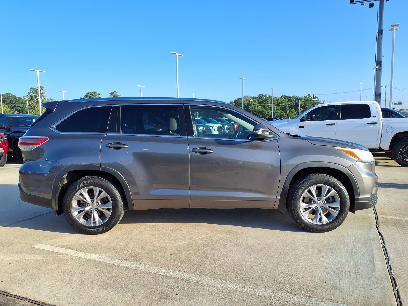 2015 Toyota Highlander XLE V6 Gray at DeMontrond Mazda