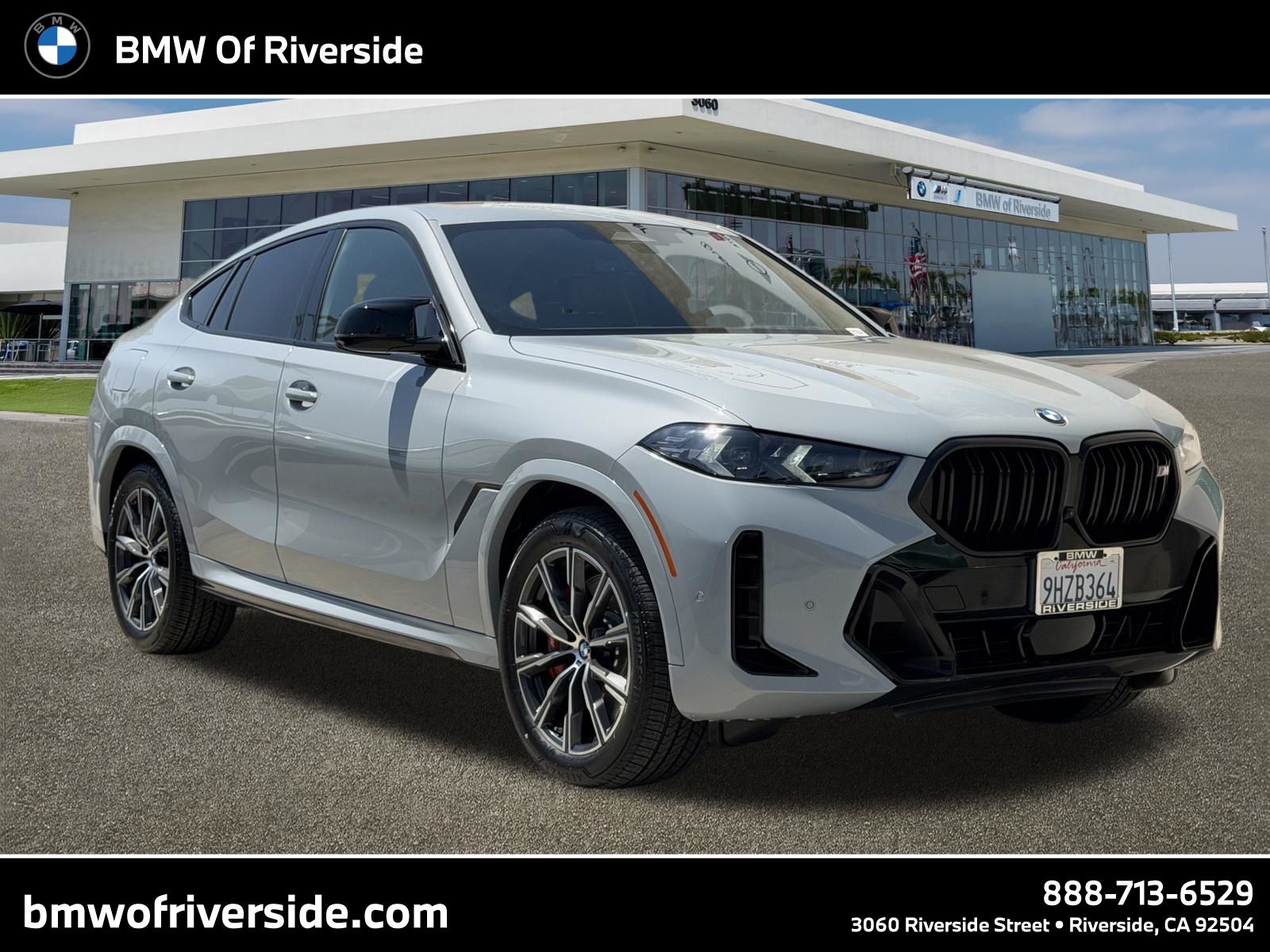 Brooklyn Gray Metallic 2024 BMW X6 SUV / Crossover All-Wheel Drive 8-Speed Automatic