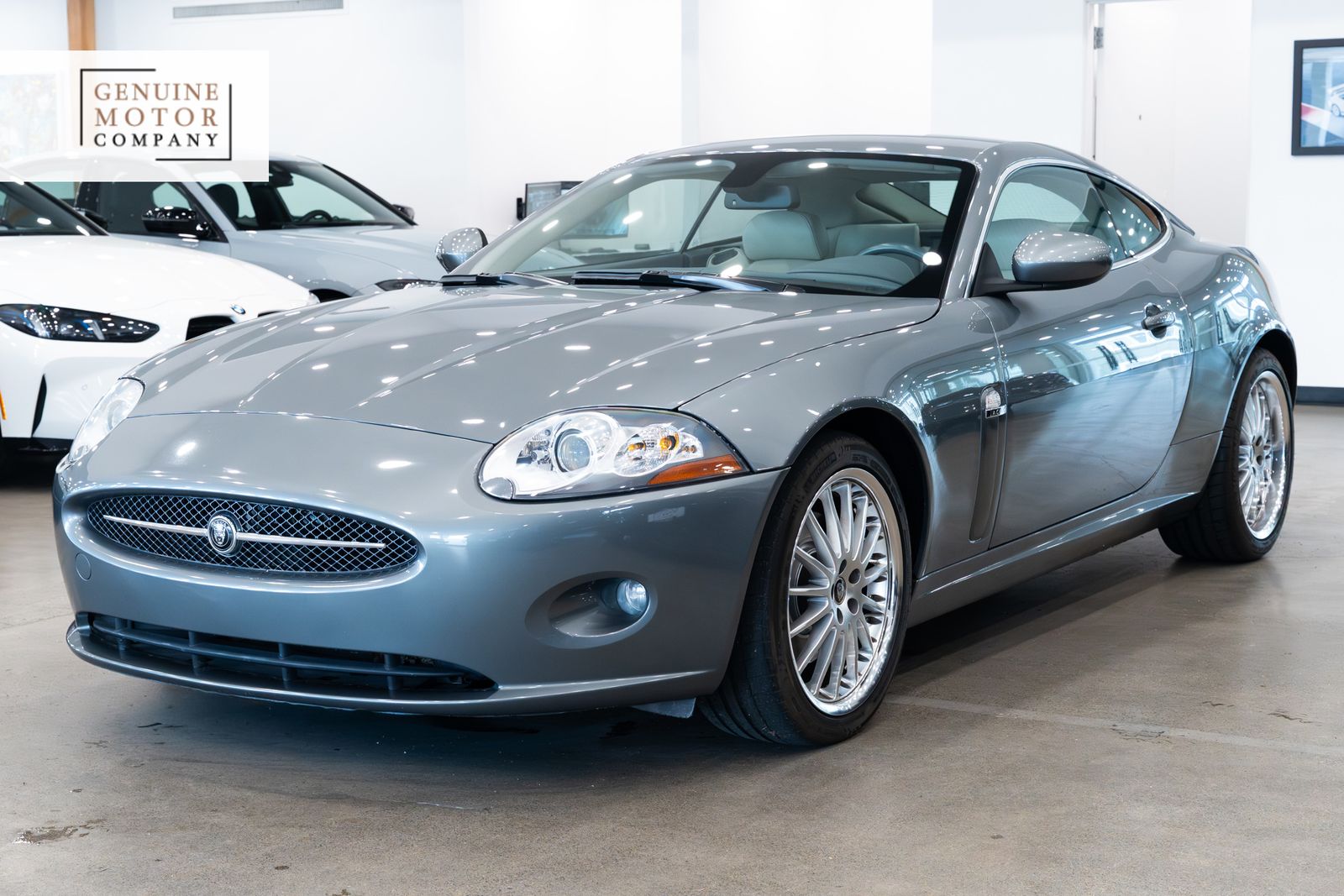 Gray 2007 Jaguar XK-Series XK Coupe RWD Coupe Rear-Wheel Drive 6-Speed Automatic Overdrive