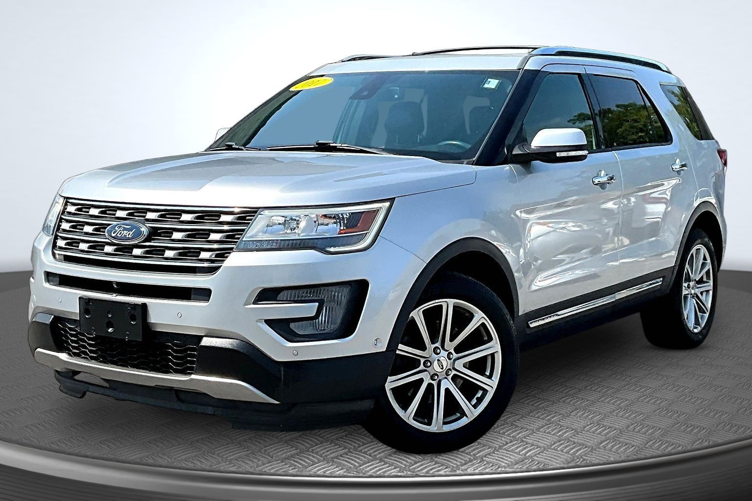 Ingot Silver 2017 Ford Explorer SUV / Crossover All-Wheel Drive 6-Speed Automatic