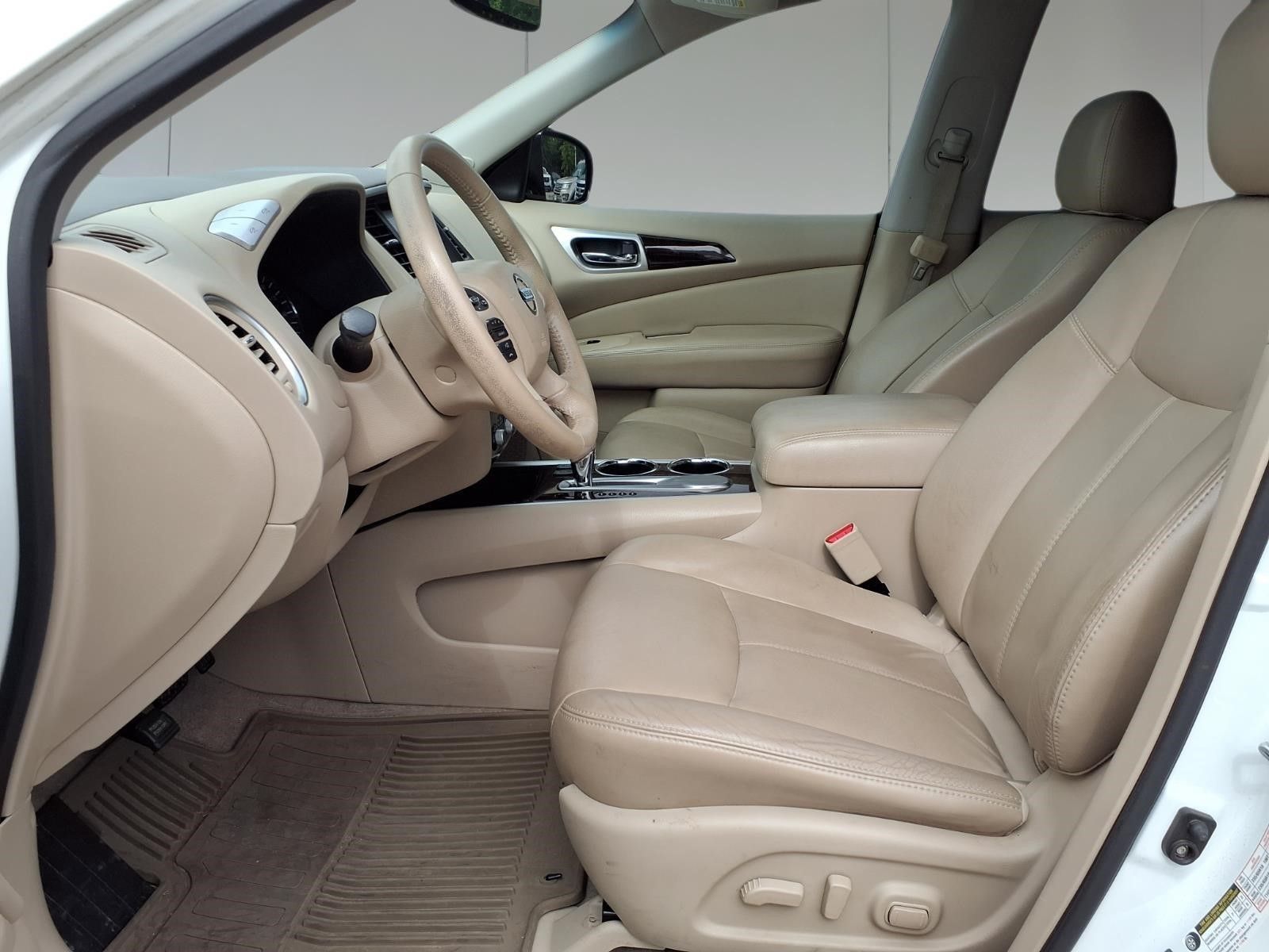 2014 Nissan Pathfinder SL White at Joe Myers Mazda Kia