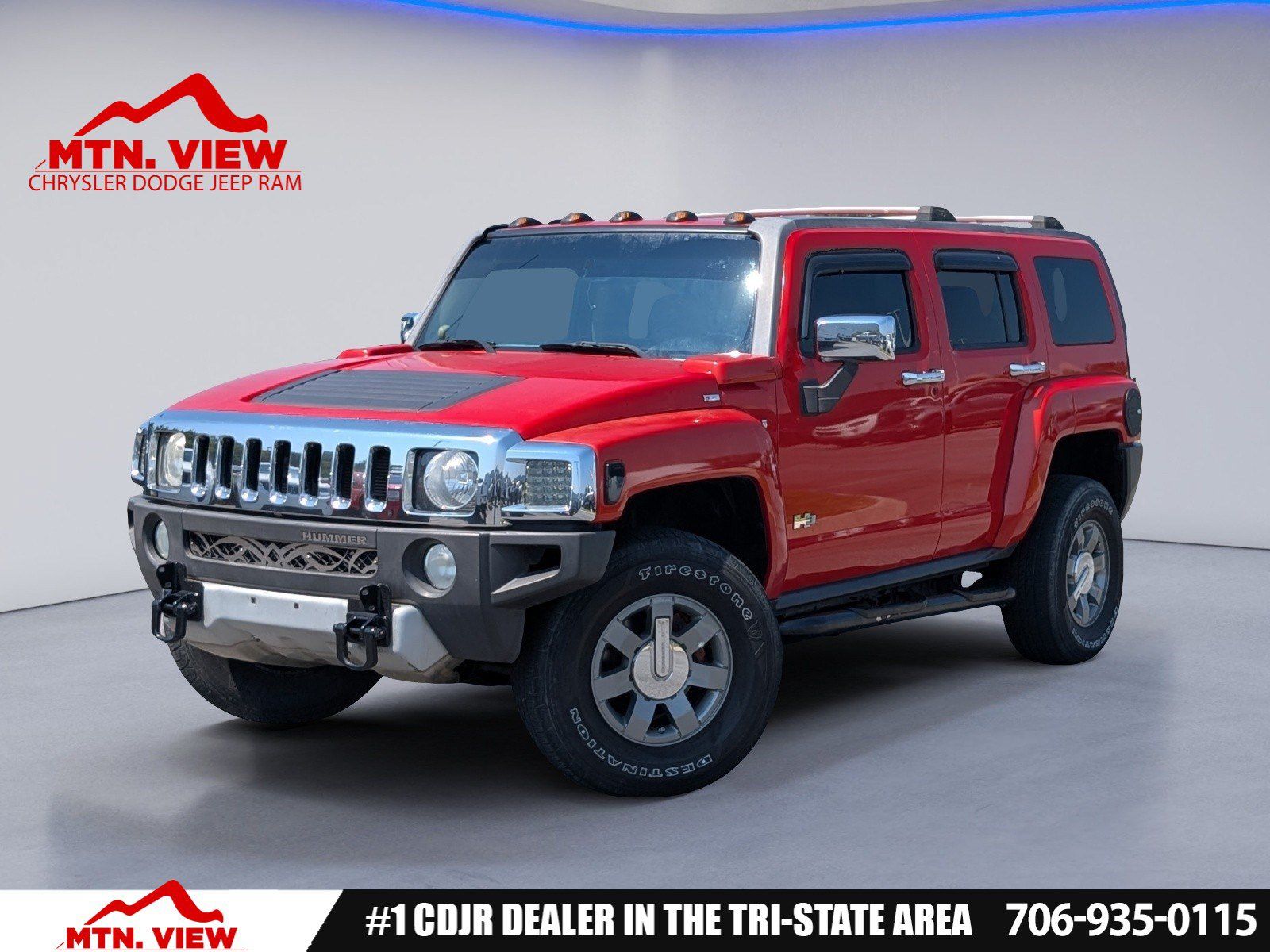 Solar Flare Metallic 2008 Hummer H3 SUV / Crossover 4-Speed Automatic Overdrive