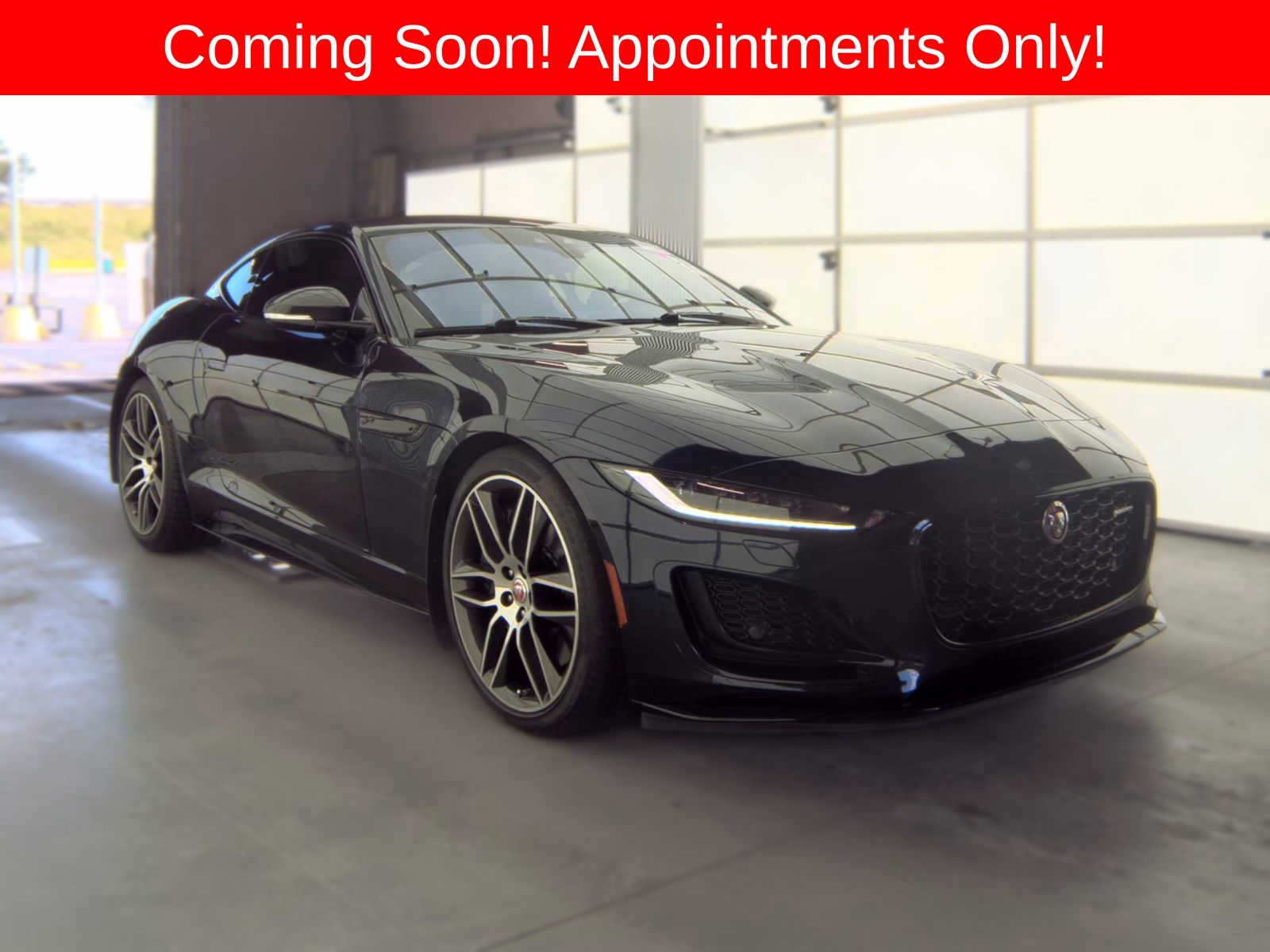 Blue 2021 Jaguar F-TYPE Coupe All-Wheel Drive 8-Speed Automatic