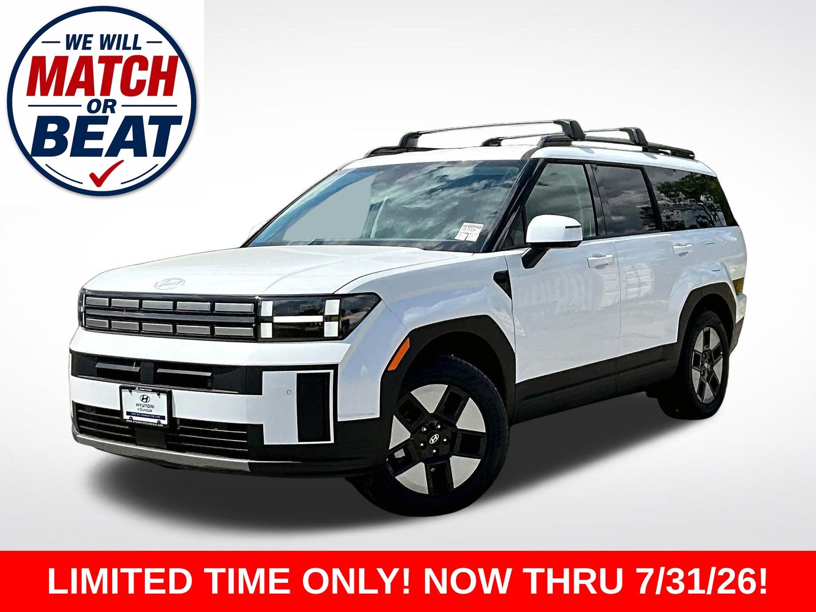 Serenity White 2026 Hyundai Santa Fe Hybrid SUV / Crossover Front-Wheel Drive 6-Speed Automatic