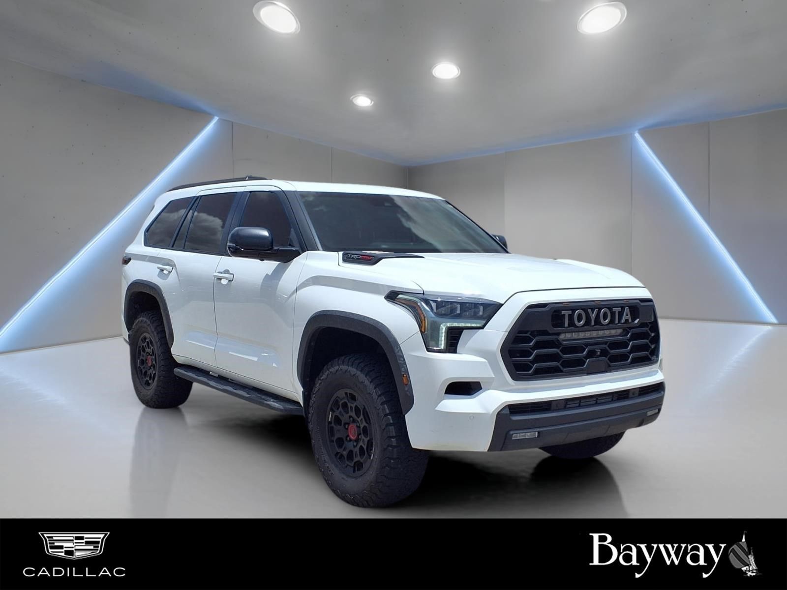 2024 Toyota Sequoia TRD Pro White at Community Toyota