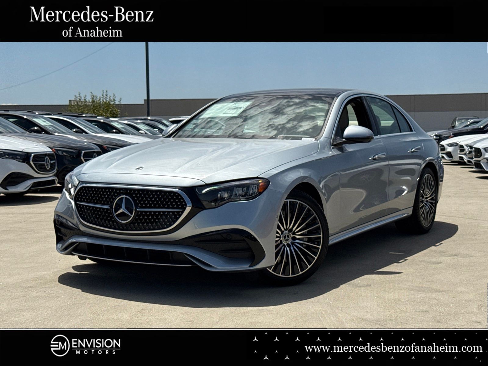 Silver Metallic 2026 Mercedes-Benz E-Class Sedan All-Wheel Drive 9-Speed Automatic