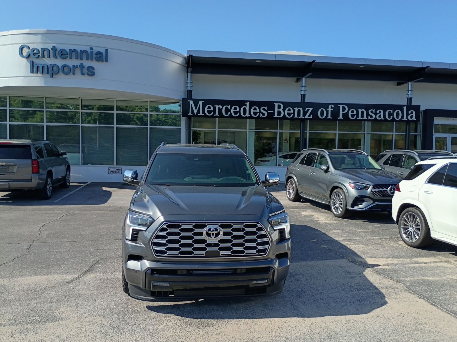 Magnetic Gray Metallic 2025 Toyota Sequoia SUV / Crossover Four-Wheel Drive Automatic