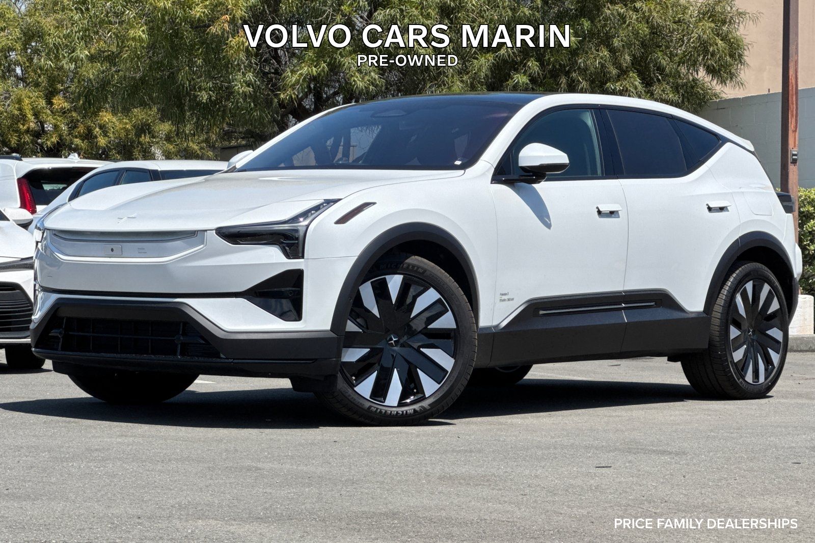 White (Snow) 2025 Polestar 3 SUV / Crossover All-Wheel Drive 1-Speed Automatic