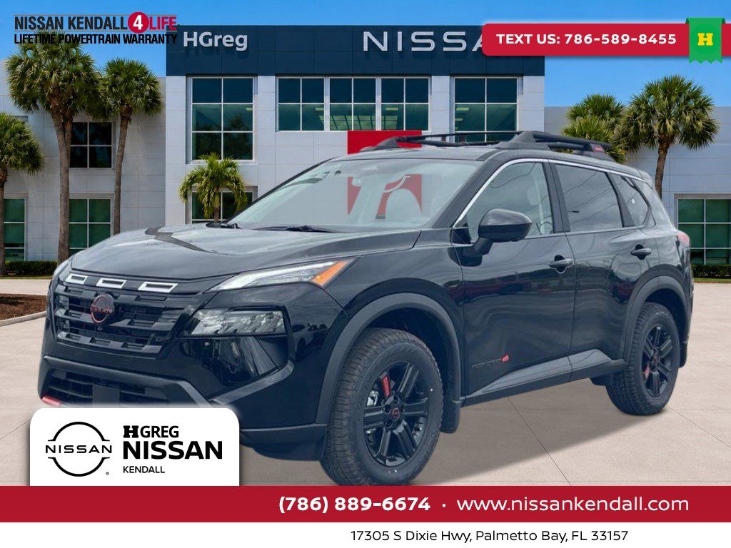 Super Black 2026 Nissan Rogue SUV / Crossover All-Wheel Drive Continuously Variable Transmission