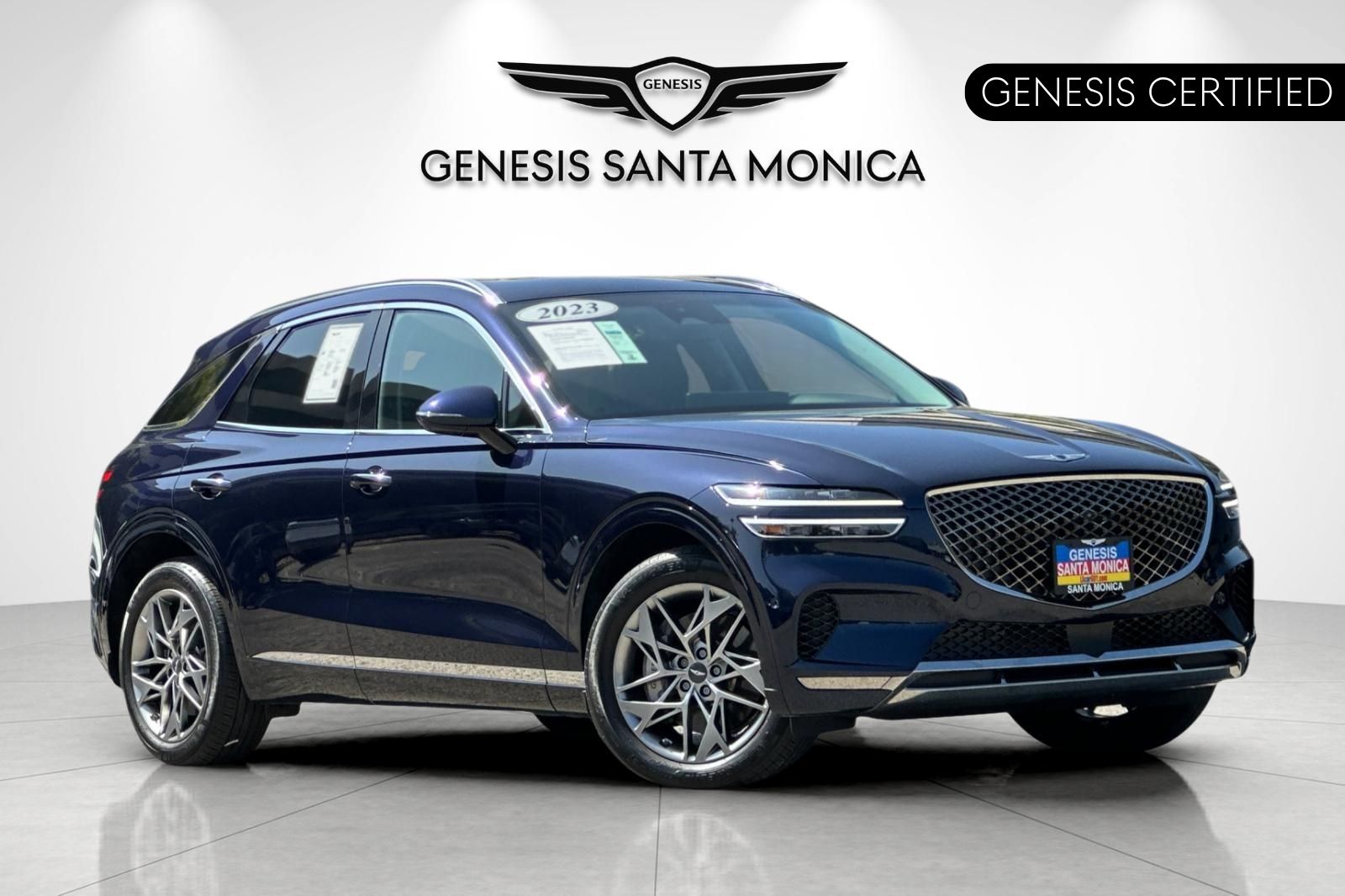 Capri Blue 2023 Genesis GV70 SUV / Crossover All-Wheel Drive 8-Speed Automatic