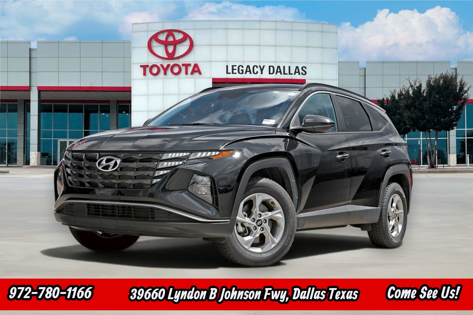 Black Pearl 2024 Hyundai Tucson SEL AWD SUV / Crossover All-Wheel Drive 8-Speed Automatic