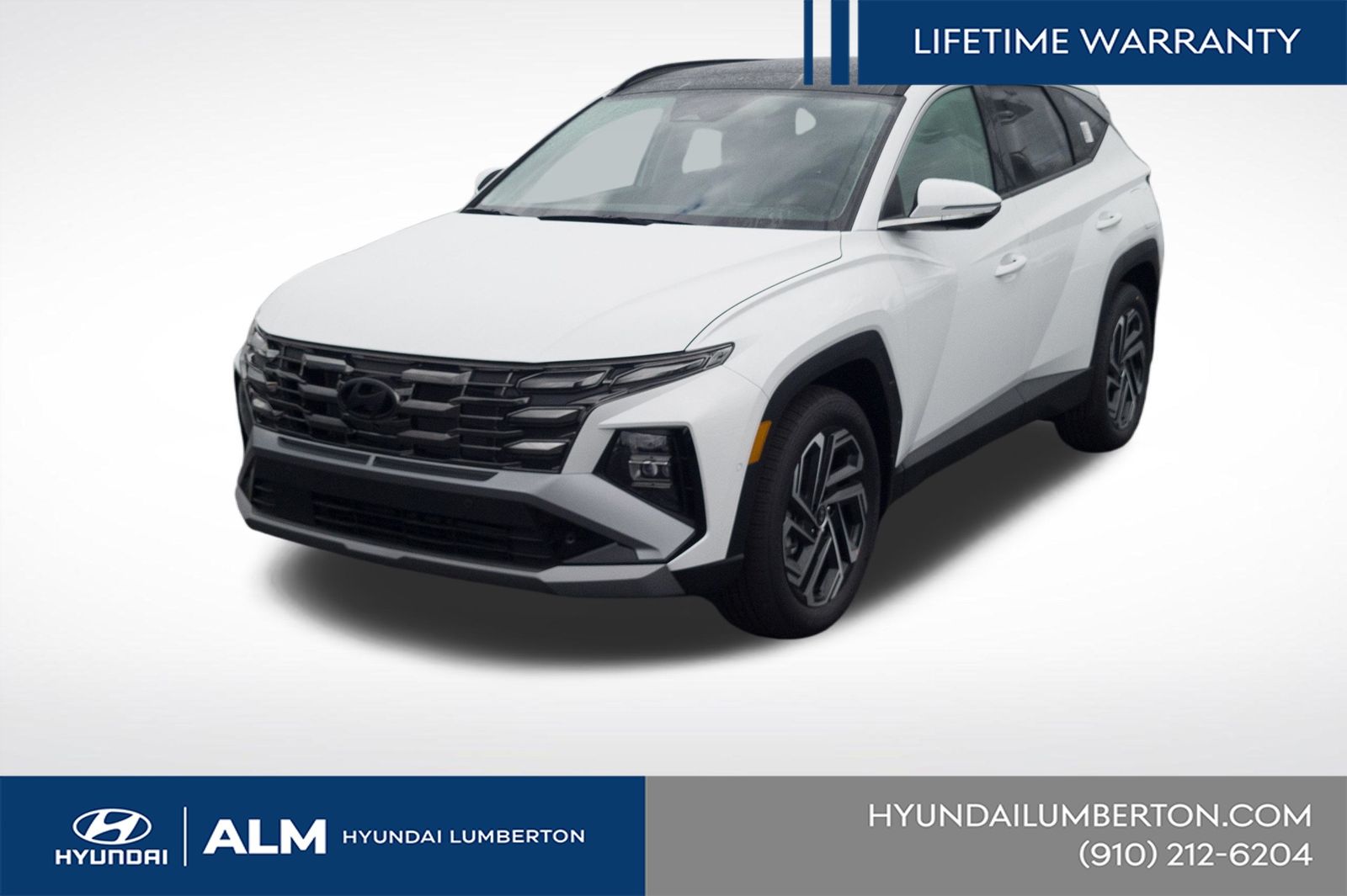 White Pearl 2026 Hyundai Tucson Limited FWD SUV / Crossover Front-Wheel Drive 8-Speed Automatic