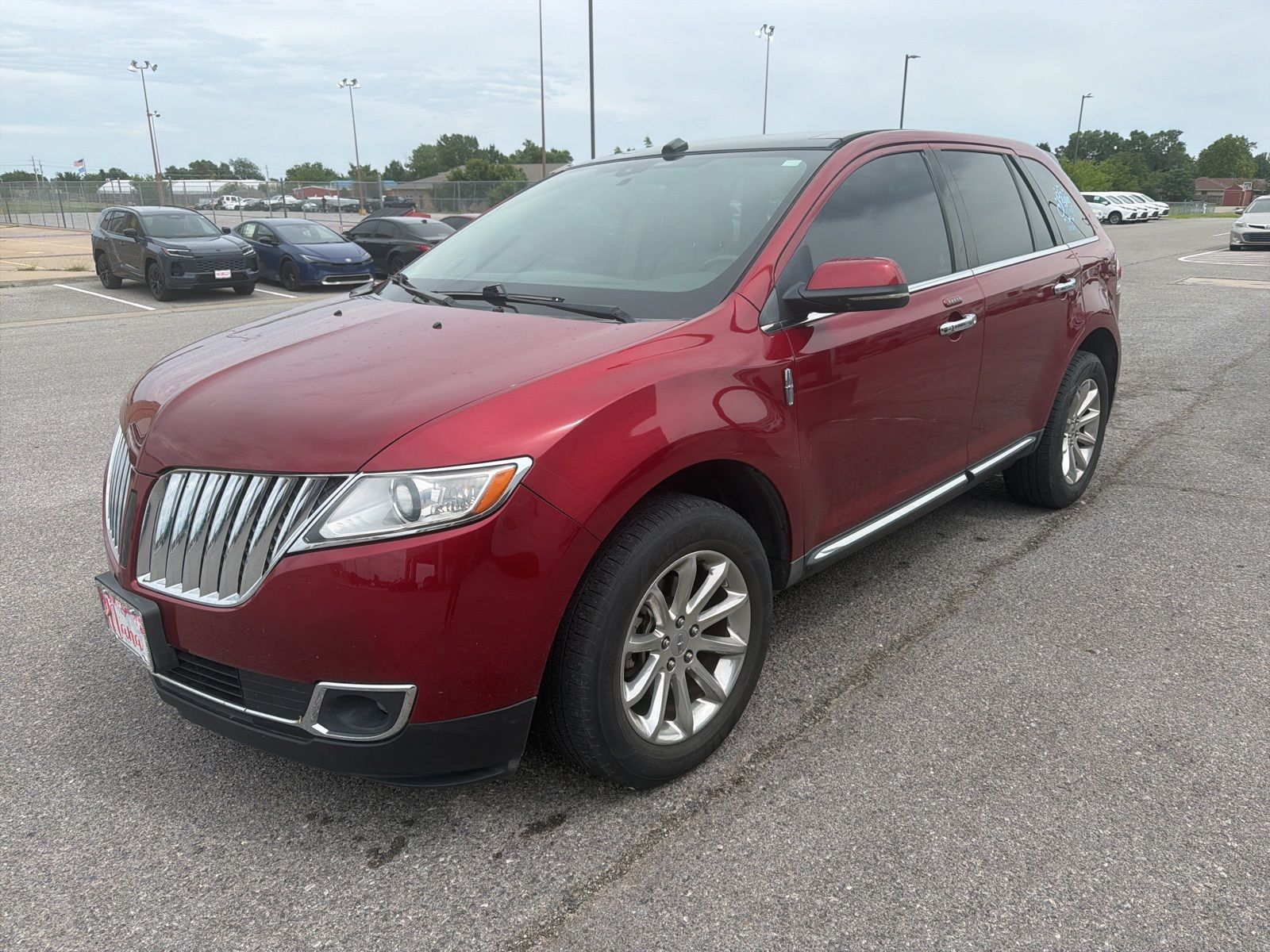 Red (Ruby) 2013 Lincoln MKX AWD SUV / Crossover All-Wheel Drive 6-Speed Automatic