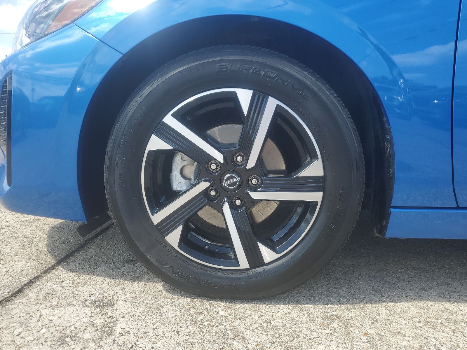 2024 Nissan Sentra SV Blue at Ross Downing Chevrolet