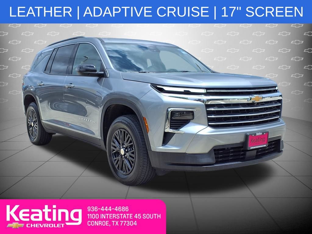 Sterling Gray Metallic 2026 Chevrolet Traverse SUV / Crossover Front-Wheel Drive 8-Speed Automatic