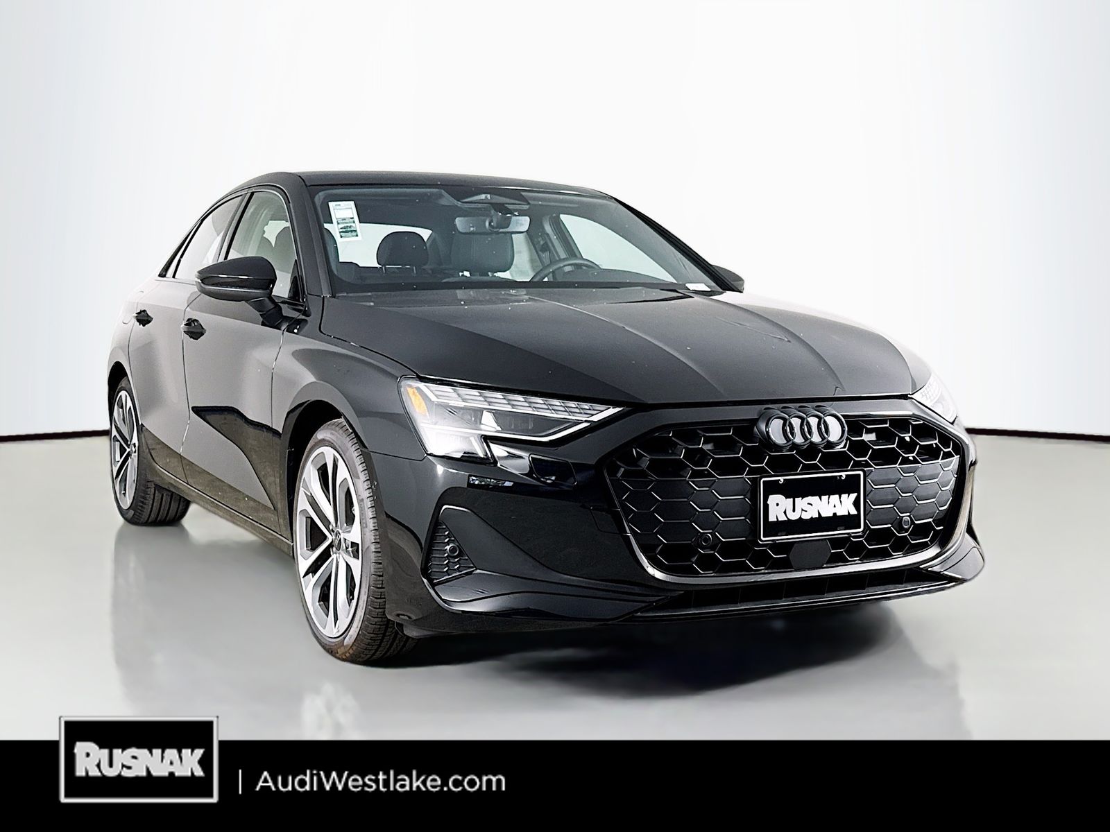 Brilliant Black 2026 Audi A3 quattro Premium 40 TFSI Sedan All-Wheel Drive 7-Speed Automatic