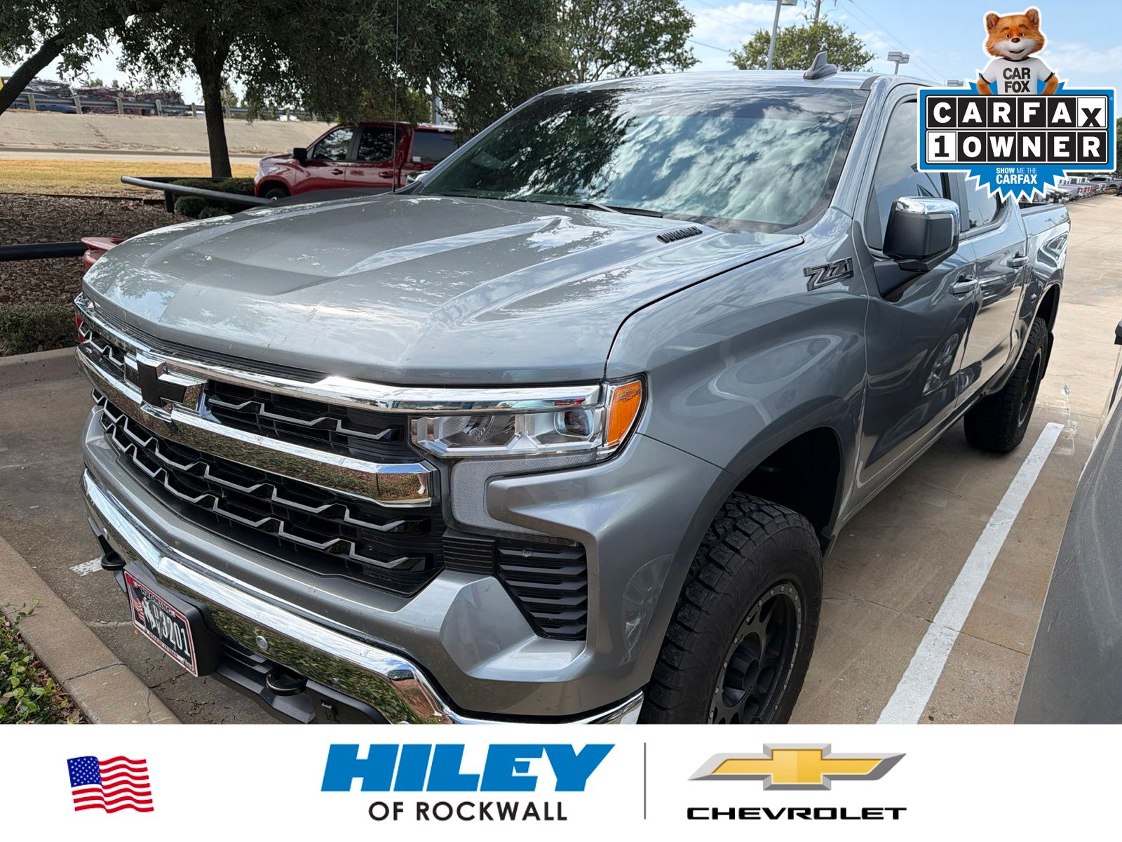 Sterling Gray Metallic 2026 Chevrolet Silverado 1500 Pickup Truck Four-Wheel Drive Automatic