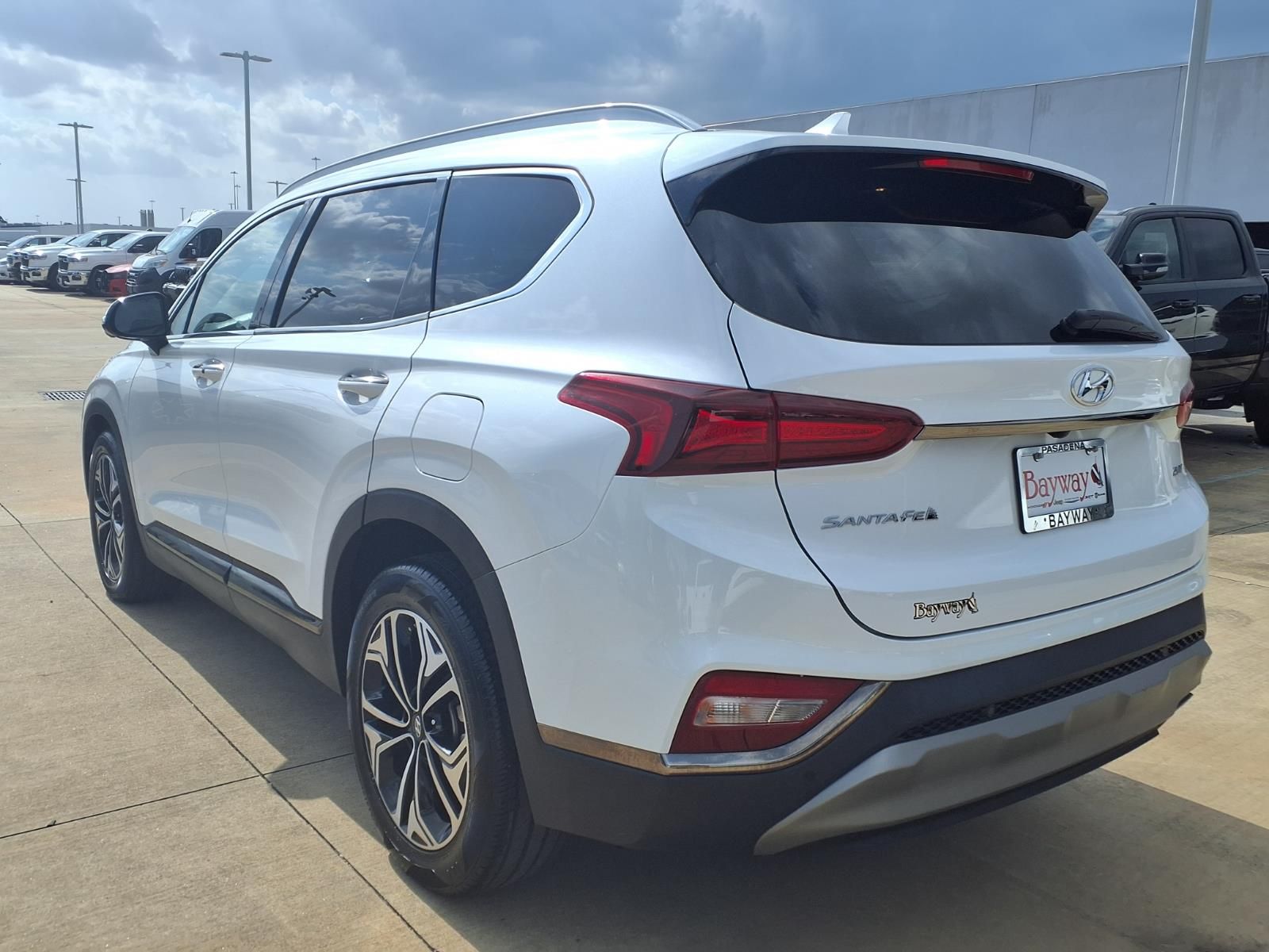 2020 Hyundai Santa Fe Limited Gray at DeMontrond Gulf Freeway