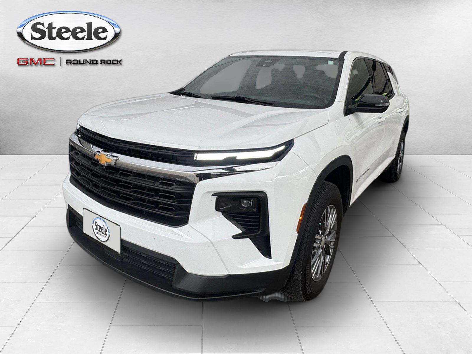 Summit White 2024 Chevrolet Traverse SUV / Crossover Front-Wheel Drive 8-Speed Automatic