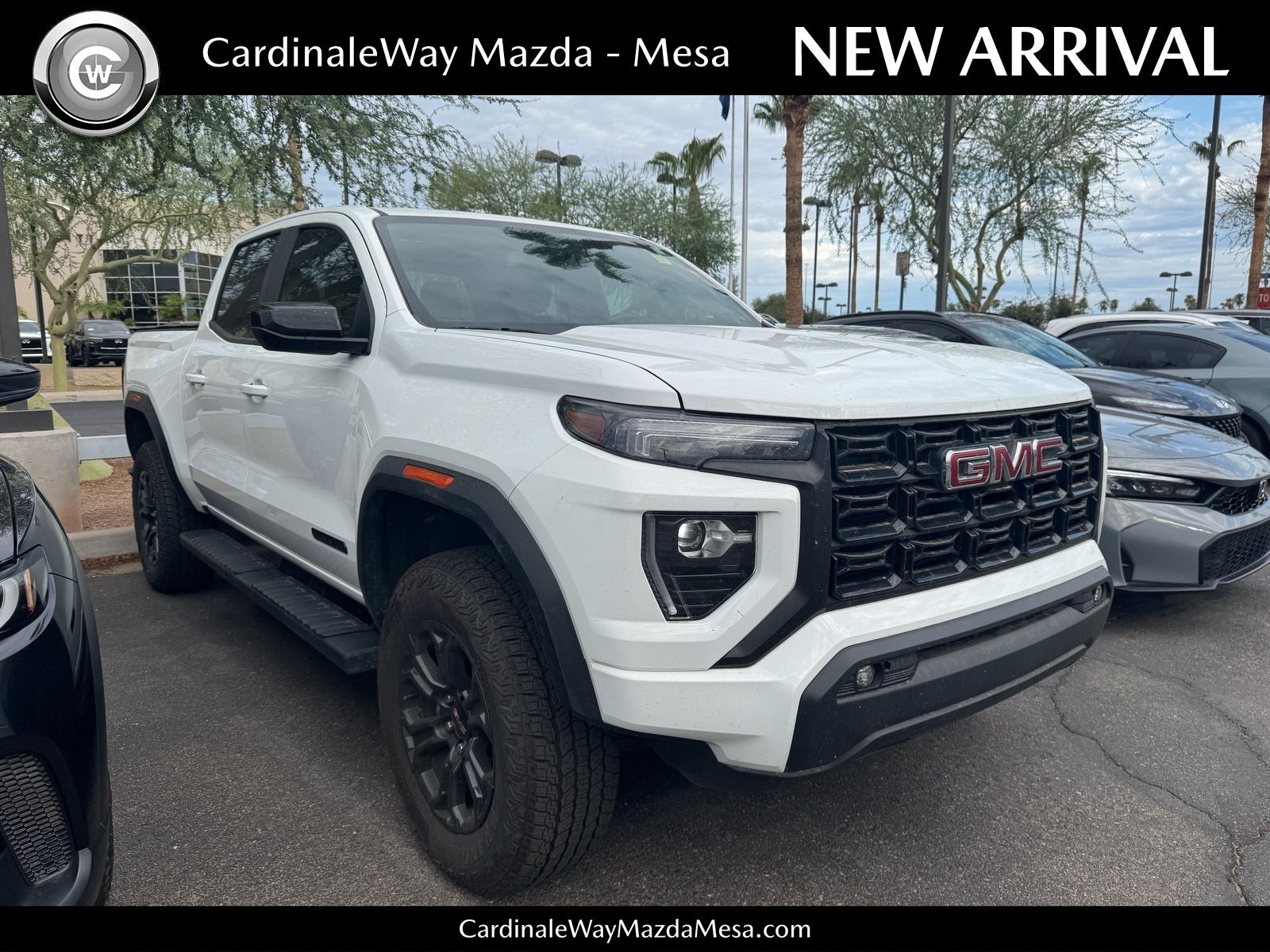 Summit White 2025 GMC Canyon Pickup Truck 4X2 8-Speed Automatic