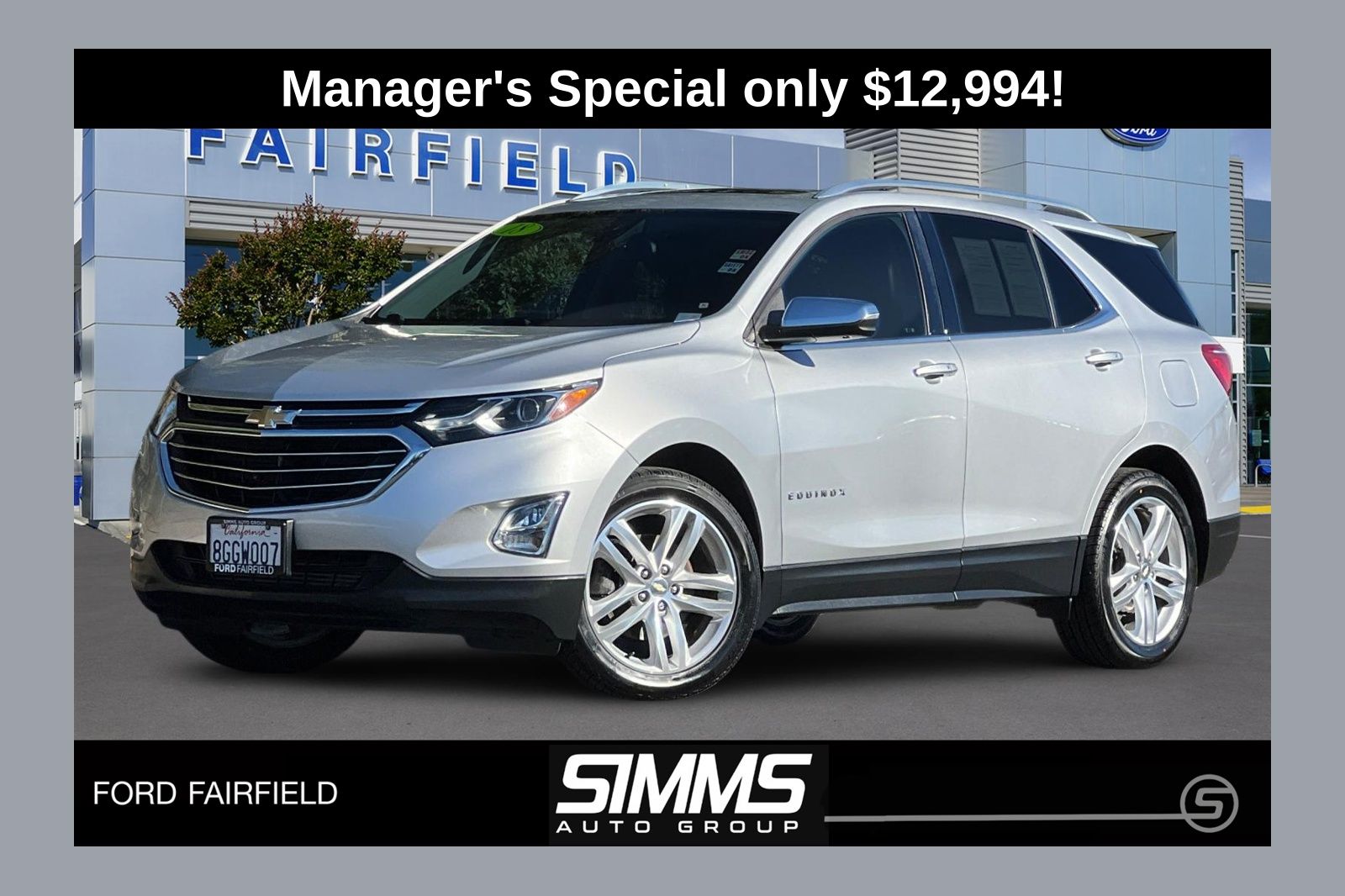 2018 Chevrolet Equinox 2.0T Premier FWD