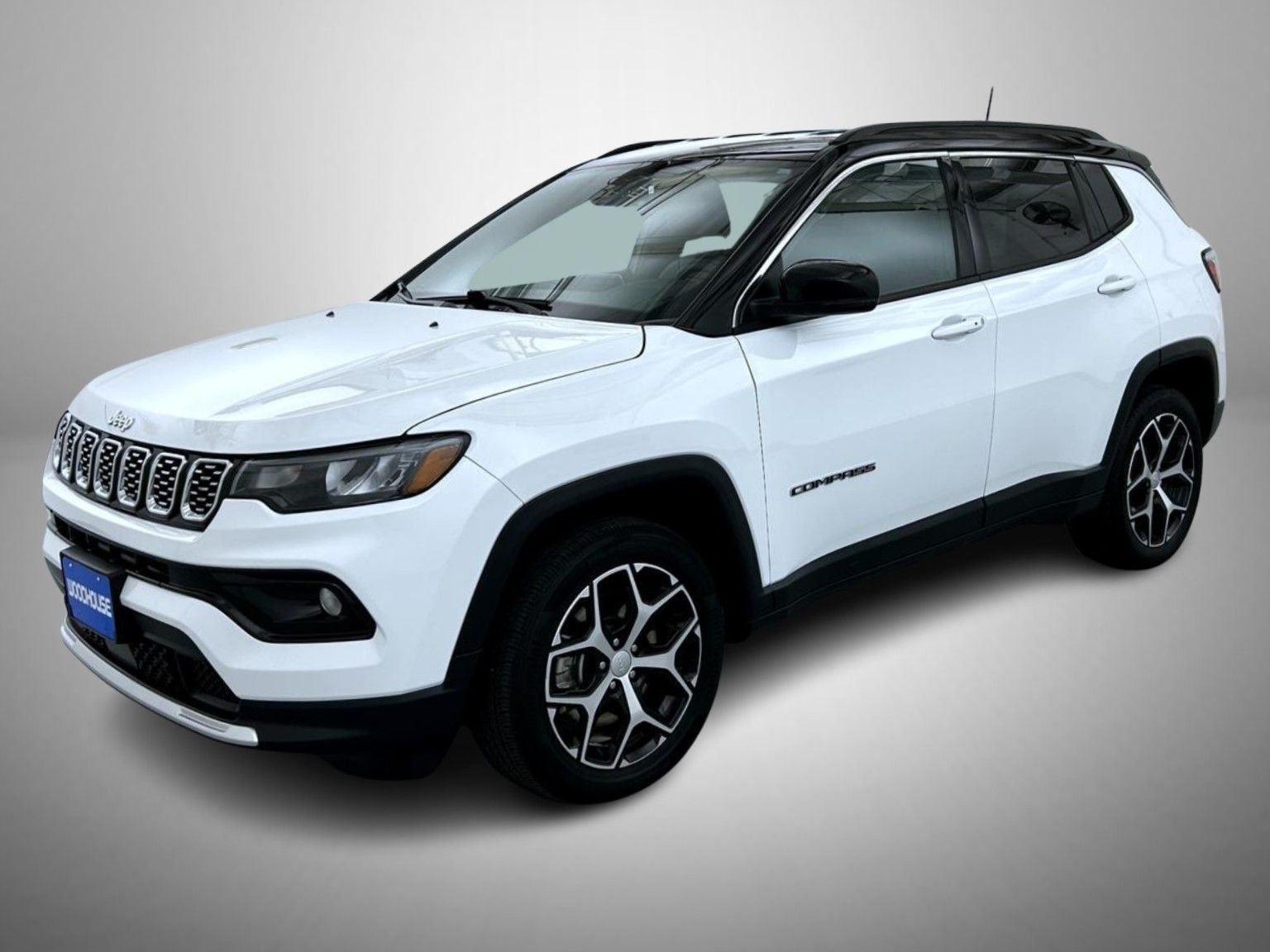 Bright White Clearcoat 2024 Jeep Compass Limited 4WD SUV / Crossover Four-Wheel Drive 8-Speed Automatic