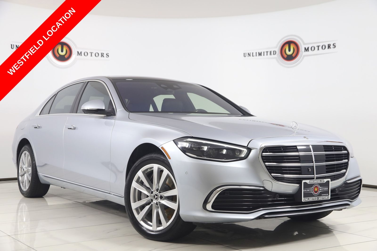 Cirrus Silver 2022 Mercedes-Benz S-Class Sedan All-Wheel Drive 9-Speed Automatic