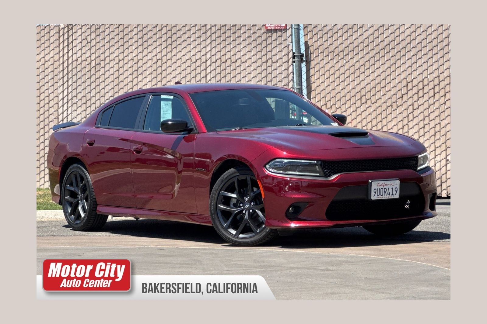 Red 2022 Dodge Charger R/T RWD Sedan Rear-Wheel Drive 8-Speed Automatic