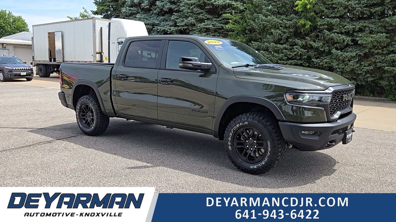 Tank 2026 RAM 1500 Pickup Truck Four-Wheel Drive 8-Speed Automatic