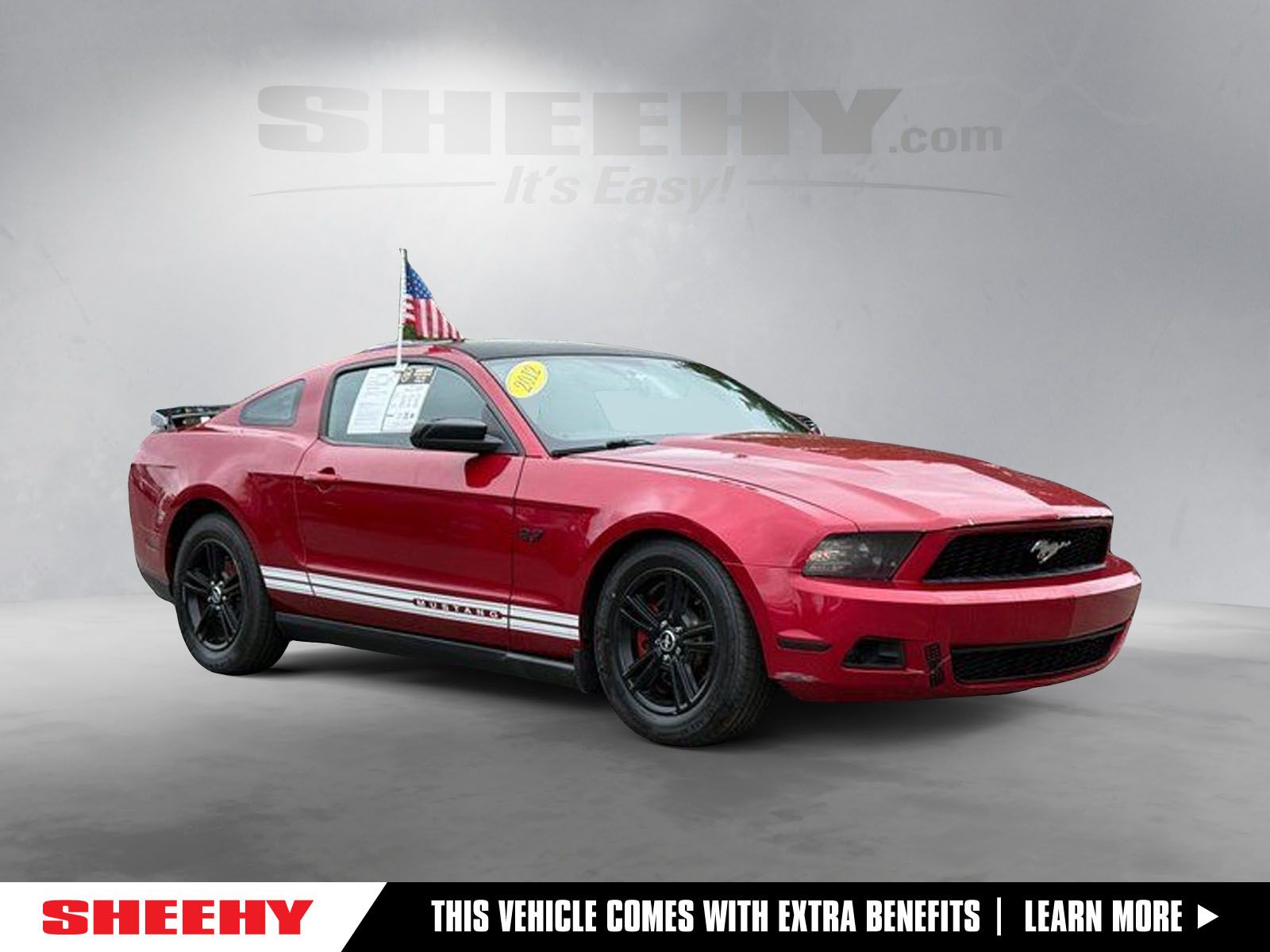 Red Candy Metallic Tinted Clearcoat 2012 Ford Mustang Coupe Rear-Wheel Drive 6-Speed Automatic