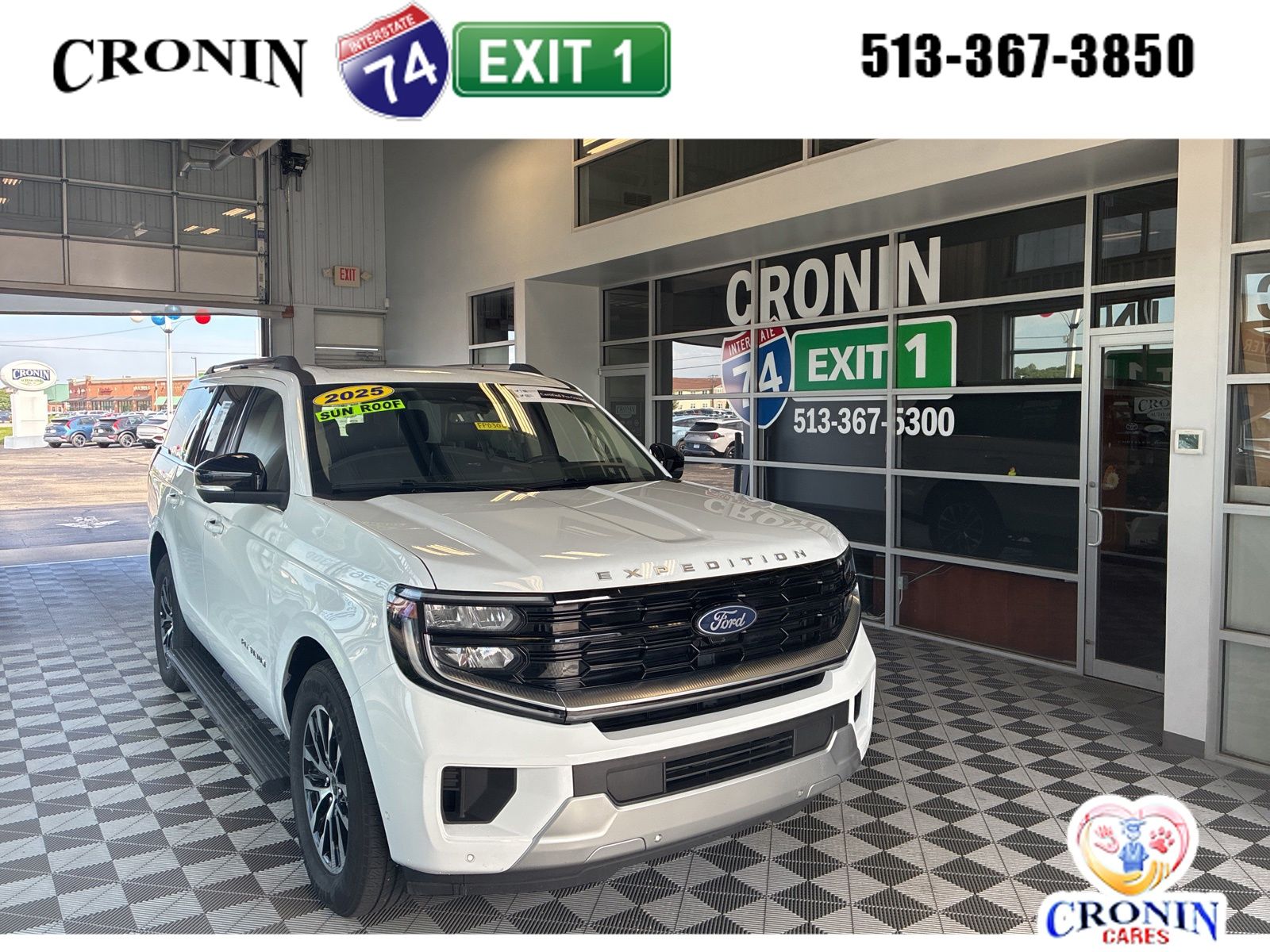 Oxford White 2025 Ford Expedition SUV / Crossover Four-Wheel Drive Automatic