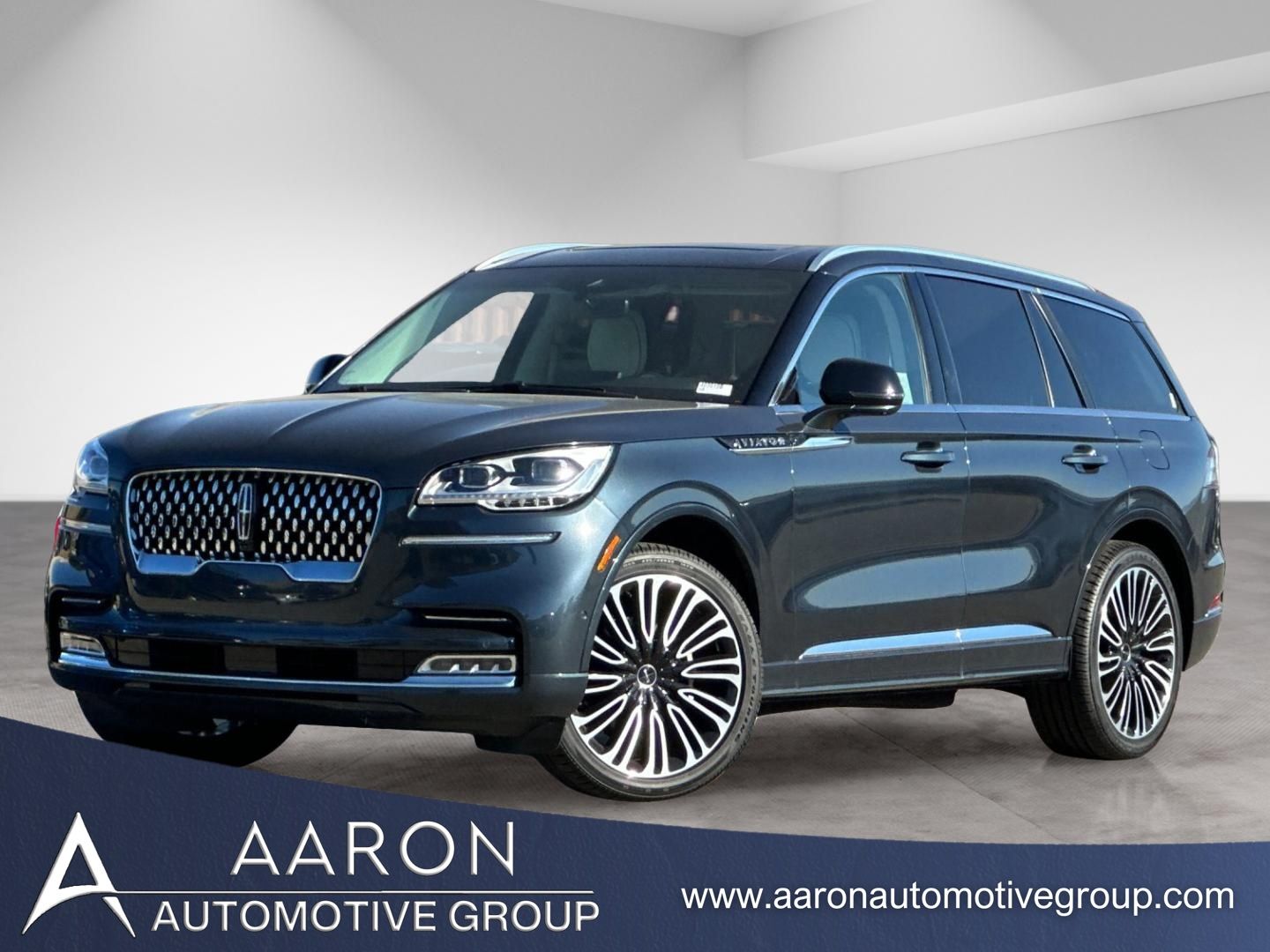 Blue Metallic 2024 Lincoln Aviator SUV / Crossover All-Wheel Drive Automatic