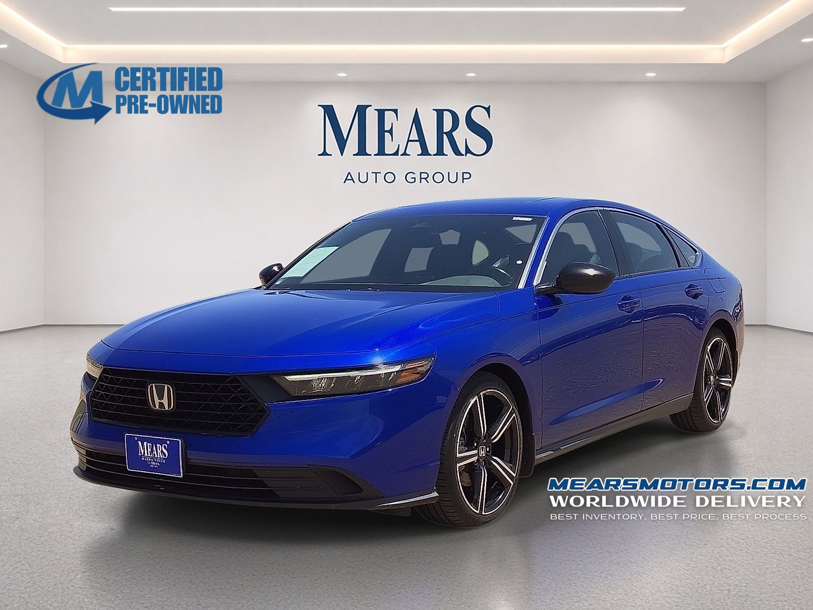 Still Night Pearl 2024 Honda Accord Hybrid Sedan Front-Wheel Drive Continuously Variable Transmission
