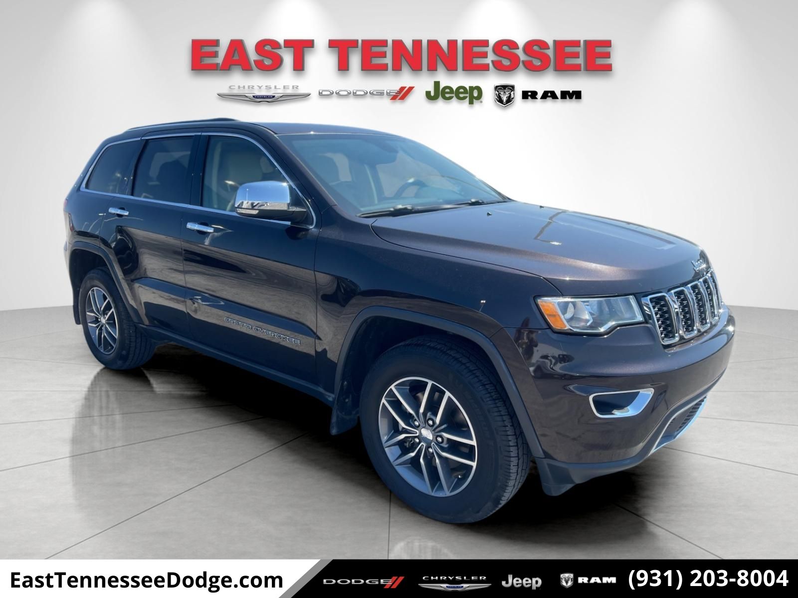 Luxury Brown Pearlcoat 2017 Jeep Grand Cherokee Limited 4WD SUV / Crossover Four-Wheel Drive Automatic