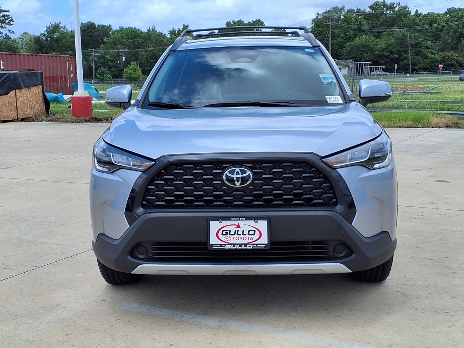 2024 Toyota Corolla Cross LE Silver at Gullo Toyota