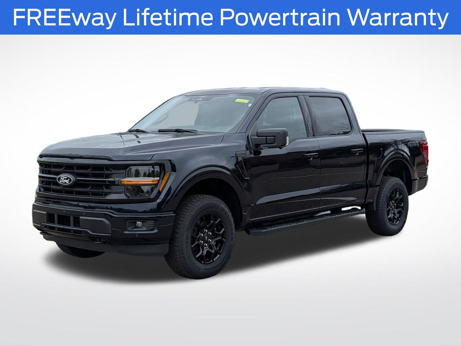 Blue Metallic 2026 Ford F-150 Pickup Truck Four-Wheel Drive Automatic