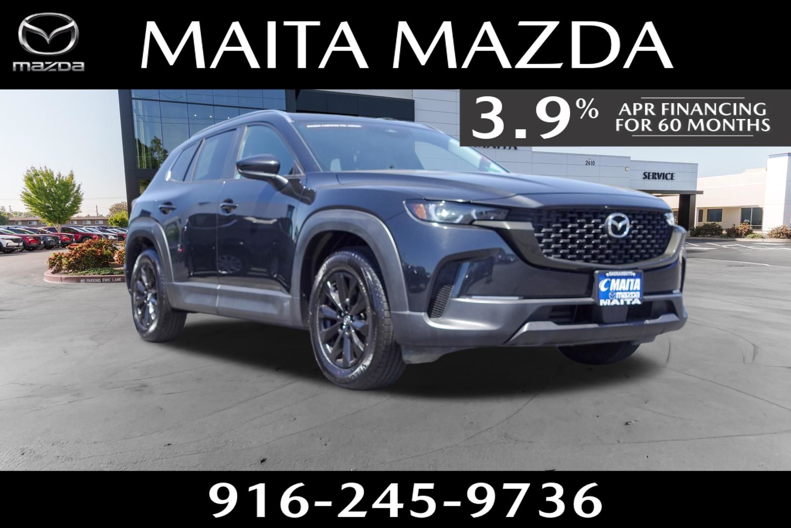 Jet Black Mica 2025 Mazda CX-50 2.5 S Preferred AWD SUV / Crossover All-Wheel Drive 6-Speed Automatic