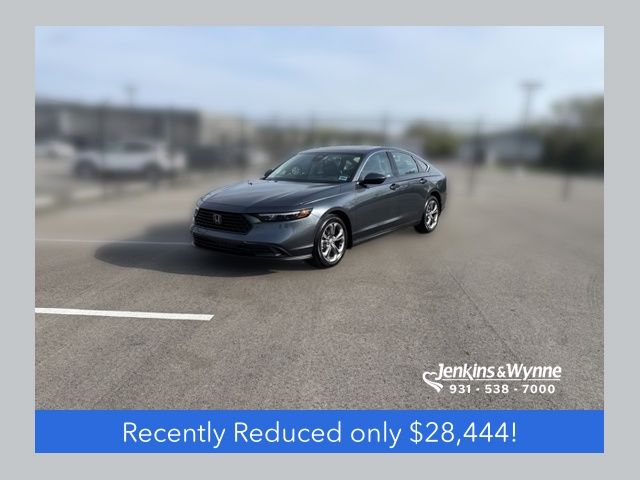 Meteorite Gray Metallic 2024 Honda Accord EX FWD Sedan Front-Wheel Drive Continuously Variable Transmission