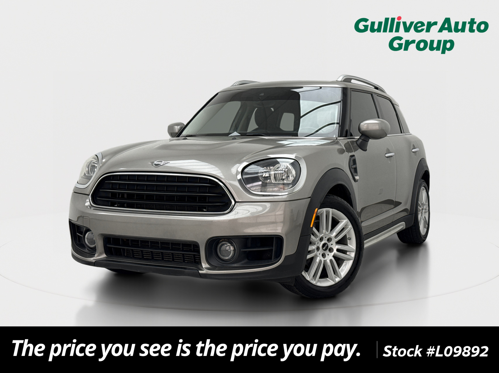 Melting Silver Metallic 2020 MINI Countryman Cooper FWD SUV / Crossover Front-Wheel Drive Automatic