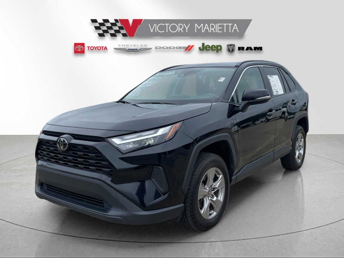 Midnight Black Metallic 2024 Toyota RAV4 SUV / Crossover Front-Wheel Drive 8-Speed Automatic