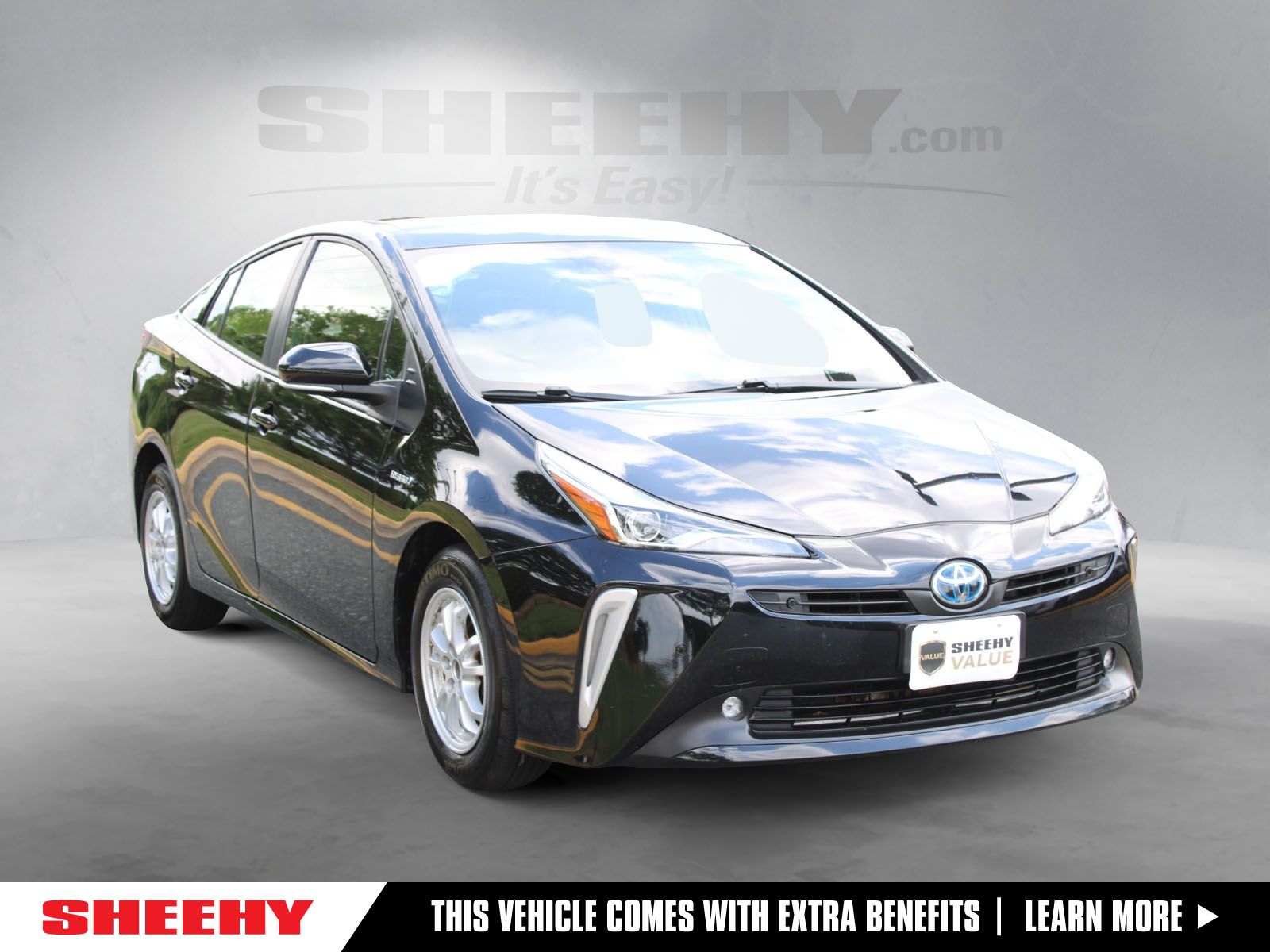 Midnight Black Metallic 2022 Toyota Prius Hatchback All-Wheel Drive Continuously Variable Transmission