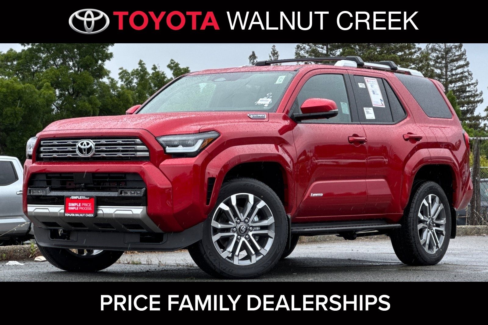 Red 2026 Toyota 4Runner Limited 4WD SUV / Crossover All-Wheel Drive 8-Speed Automatic