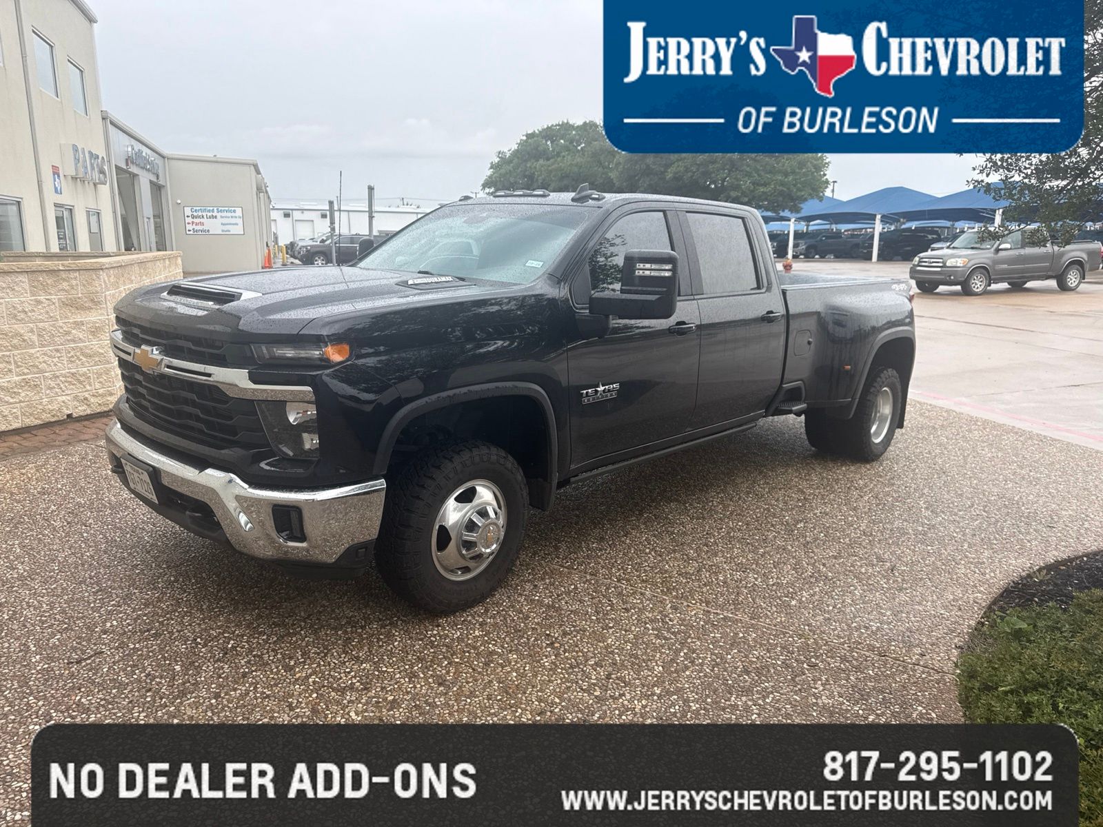 Black 2024 Chevrolet Silverado 3500HD Pickup Truck Four-Wheel Drive Automatic