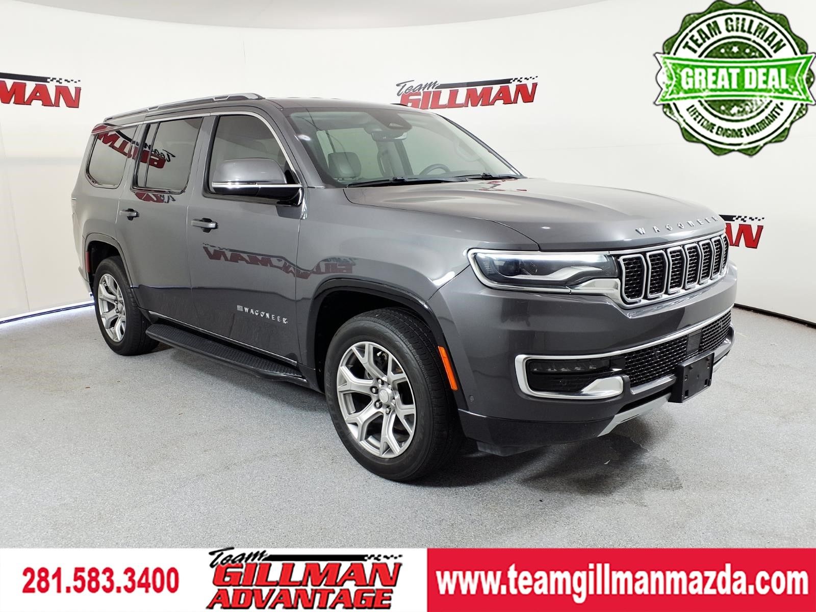 Baltic Gray Metallic Clearcoat 2022 Jeep Wagoneer SUV / Crossover 4X2 8-Speed Automatic