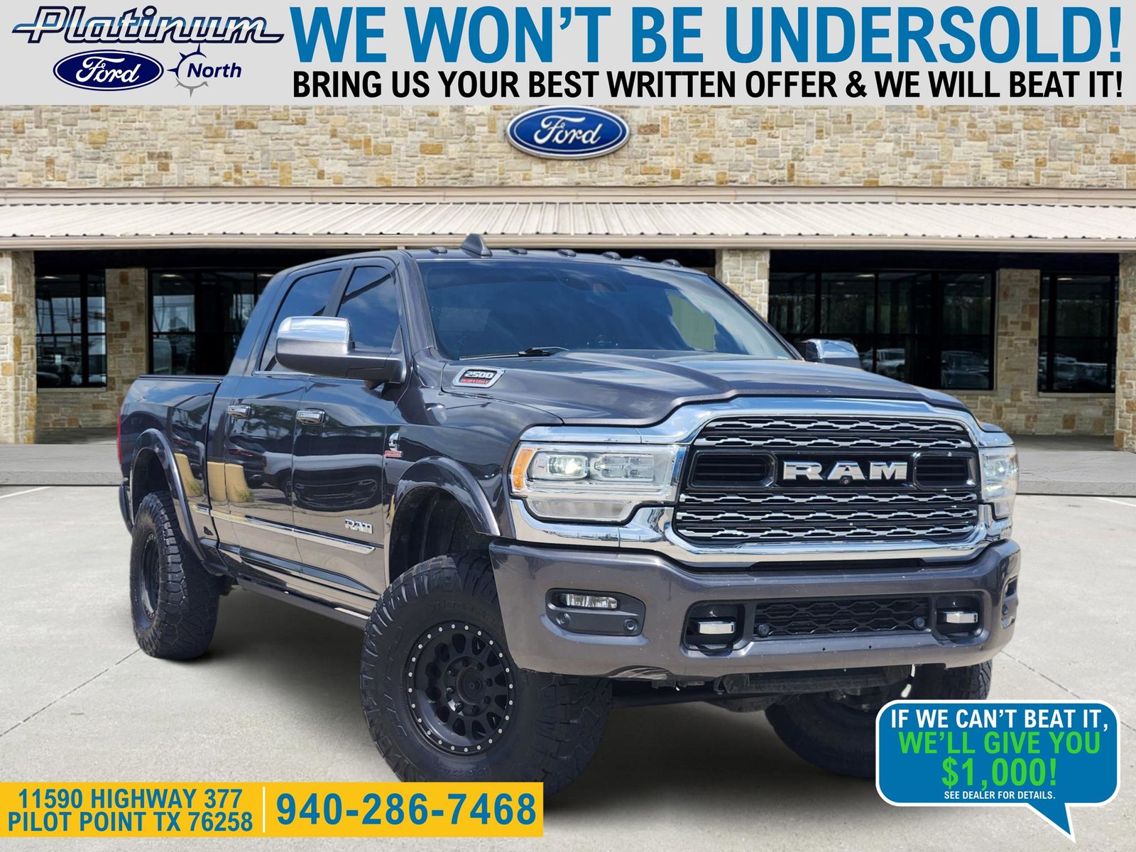 2019 RAM 2500 Limited Mega Cab 4WD
