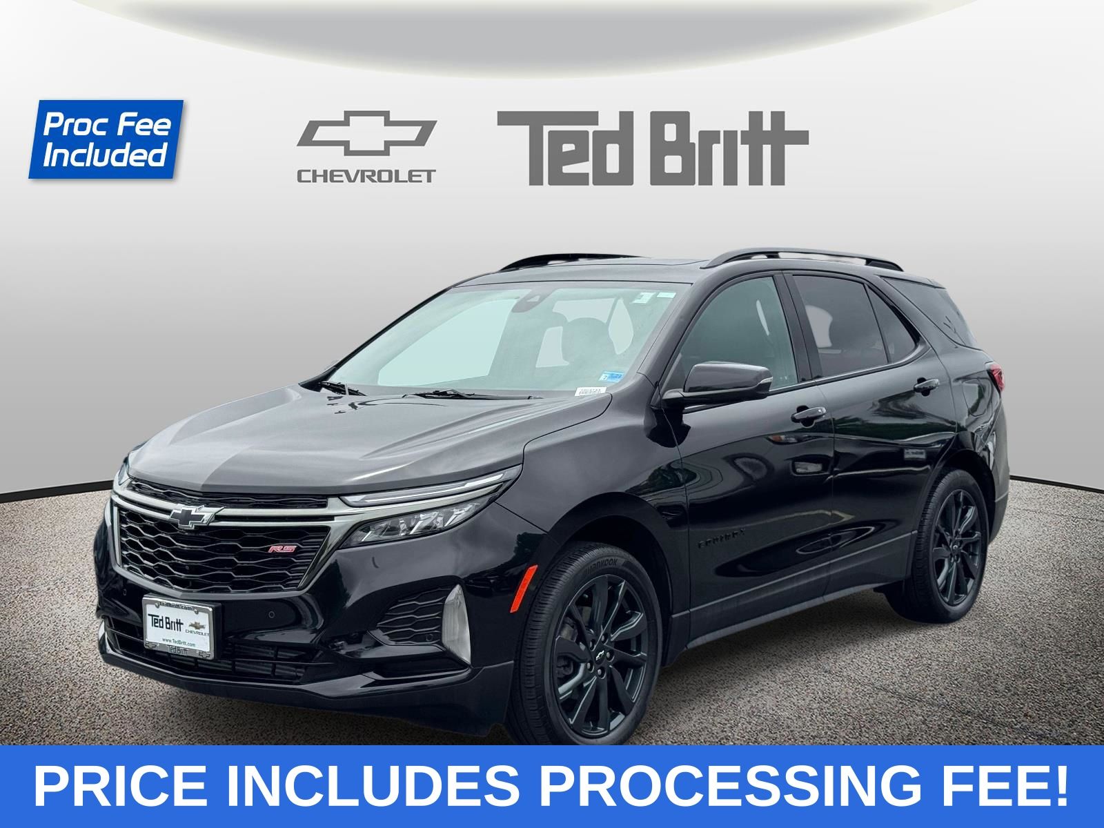 Black Metallic 2023 Chevrolet Equinox SUV / Crossover Four-Wheel Drive 6-Speed Automatic Overdrive