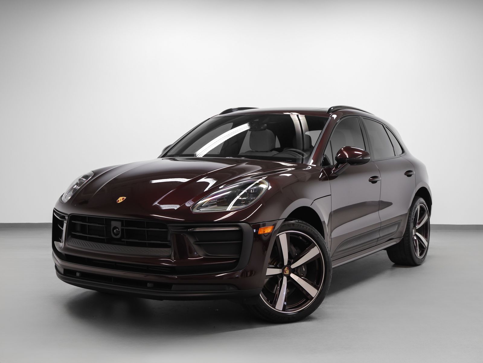 Red (Copper Ruby Metallic) 2024 Porsche Macan SUV / Crossover 7-Speed Automatic
