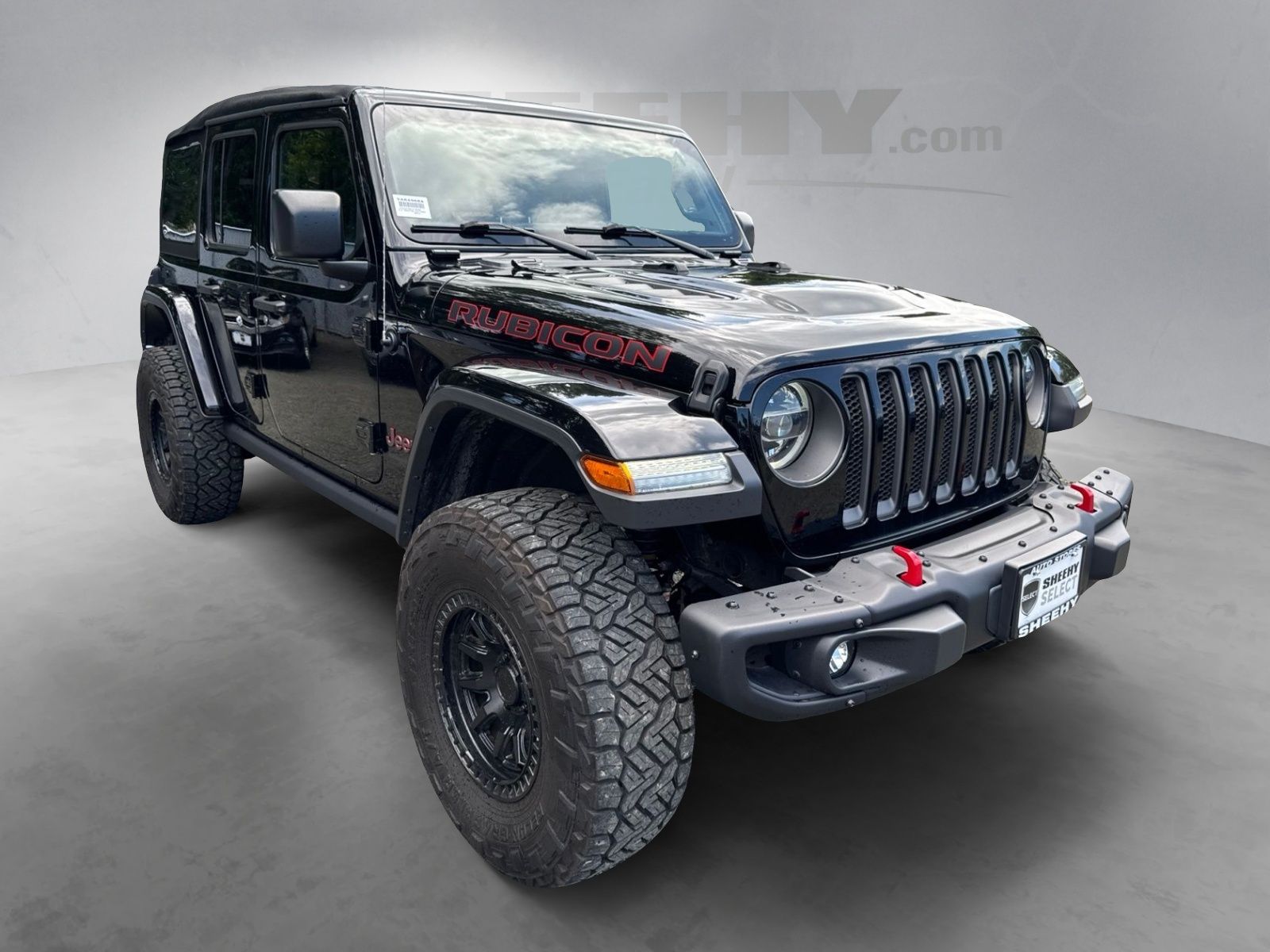 Used 2020 Black Clearcoat Jeep Unlimited Rubicon image 2