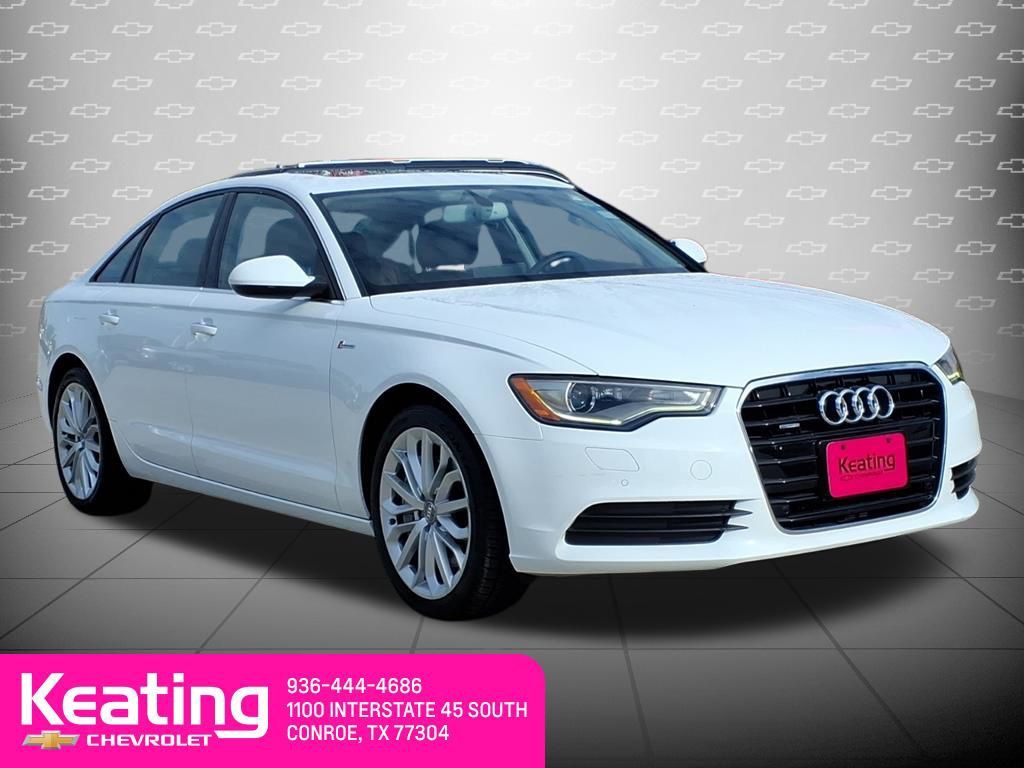 Ibis White 2014 Audi A6 Sedan All-Wheel Drive 8-Speed Automatic